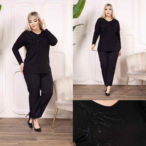 Picture of CURVY GIRL TOP WITH GLITTER